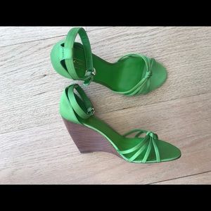 Coach wedge sandals